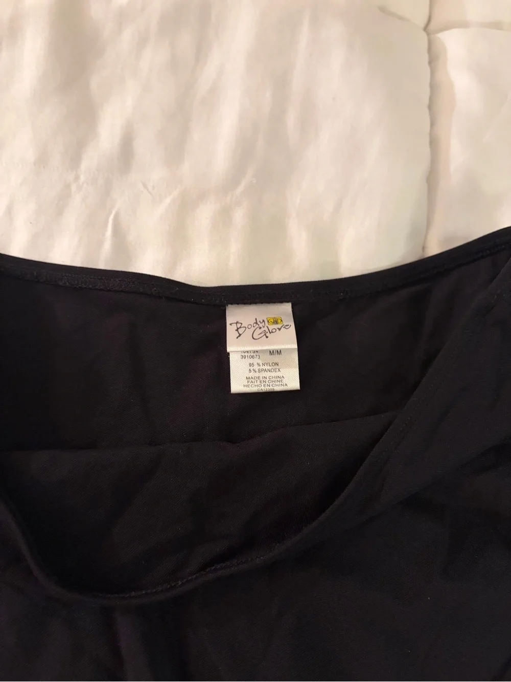Black micro skirt